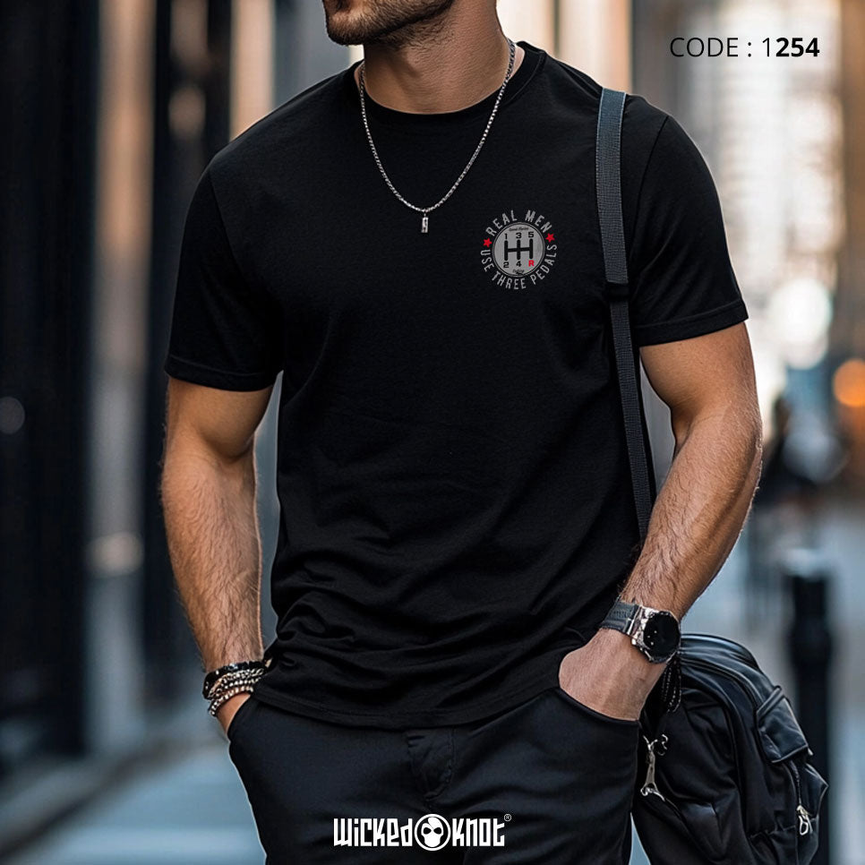 Real Men - Tshirt wkb1254