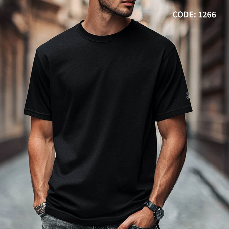 Basic Black - Tshirt wkb1266