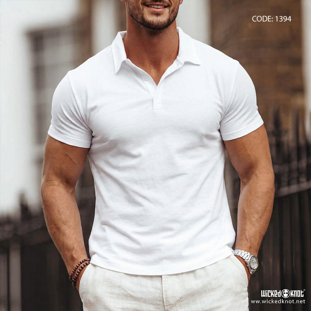 White lunar Half Sleeve WKB1394