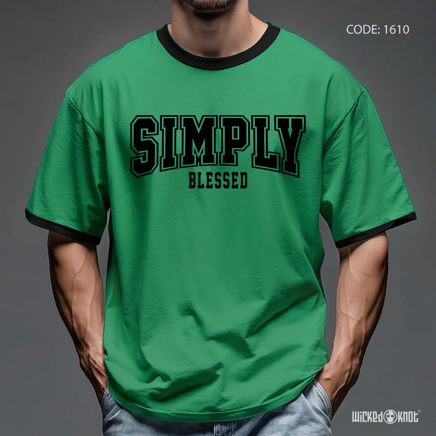 Simply Blessed - Oversize Tshirt -wks1610