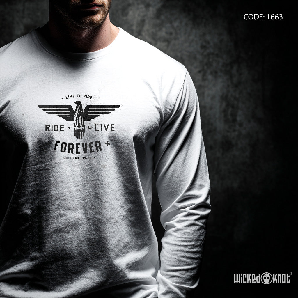 Live - Long Sleeve T-Shirt wkb1663