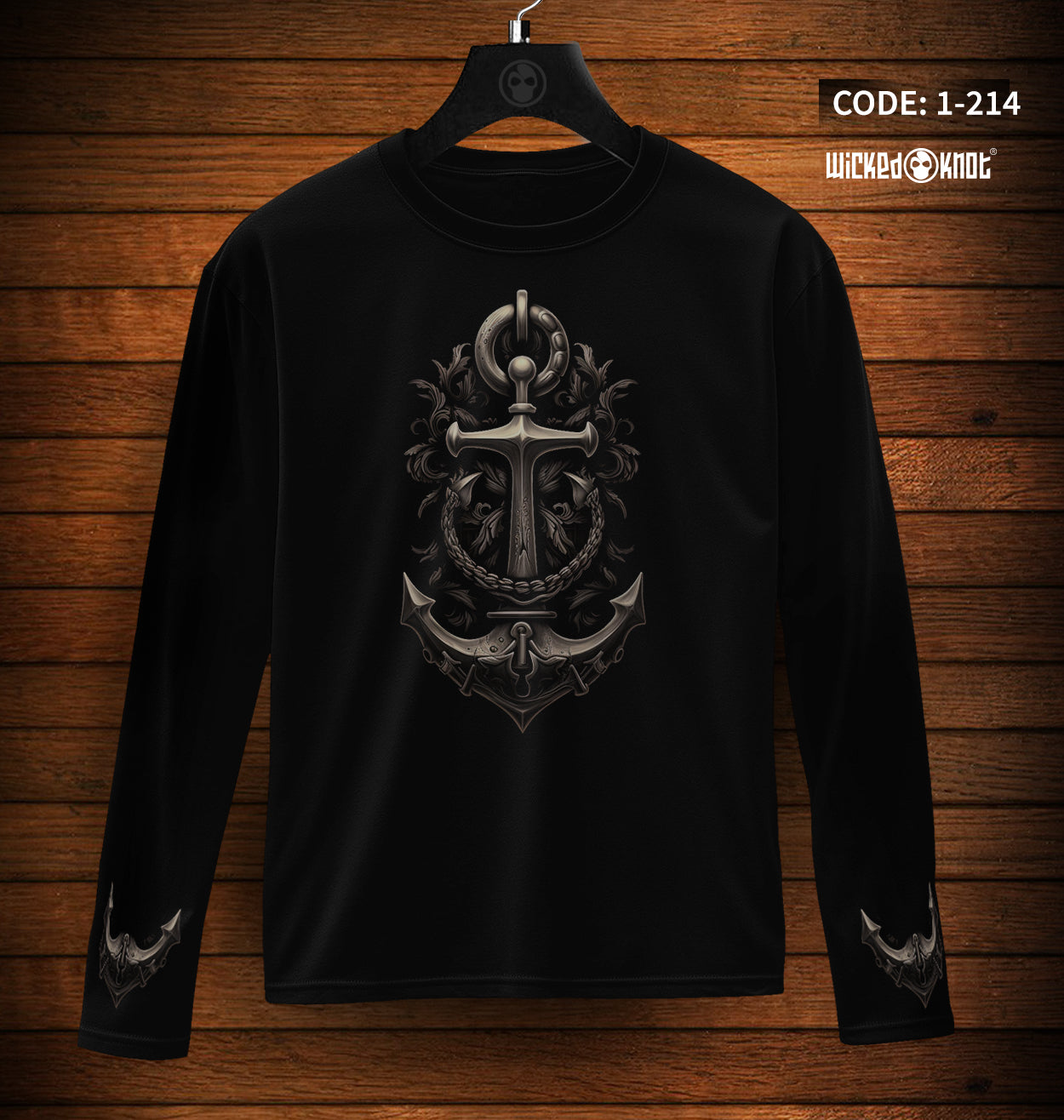 Anchor - Long Sleeve T-Shirt wkb1214