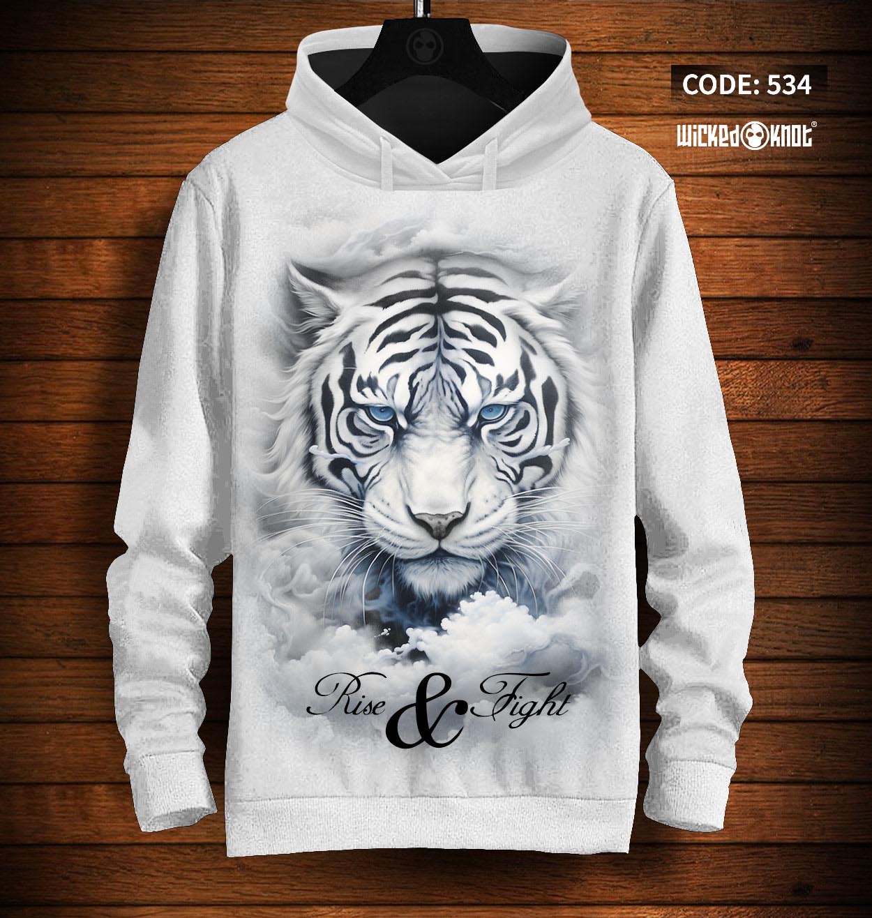 Rise and Fight - Hoodie -wks534