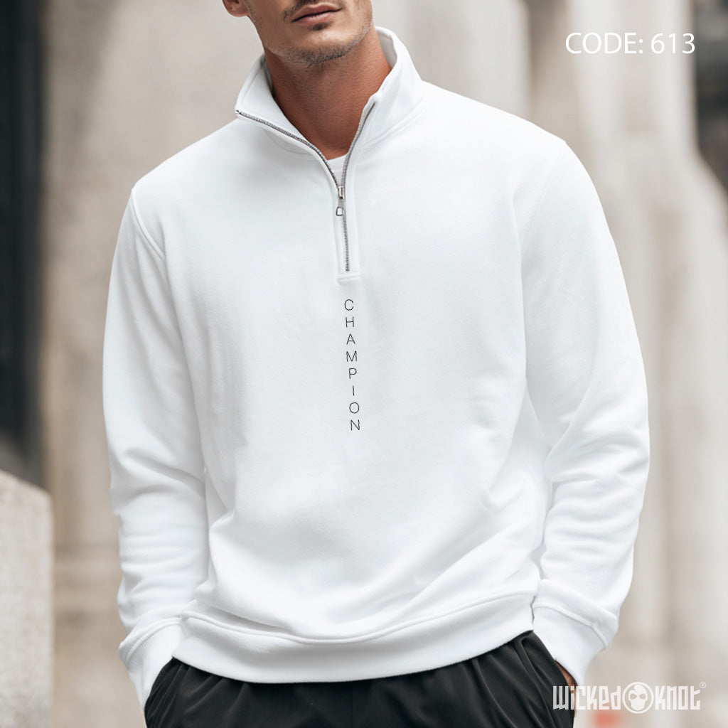 Champion Quarter Zip Sweatshirt - wks613