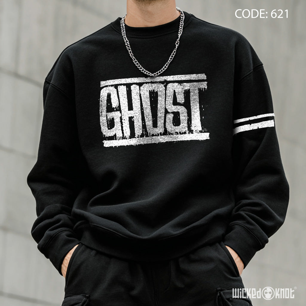 Ghost C Neck Sweatshirt - wks621