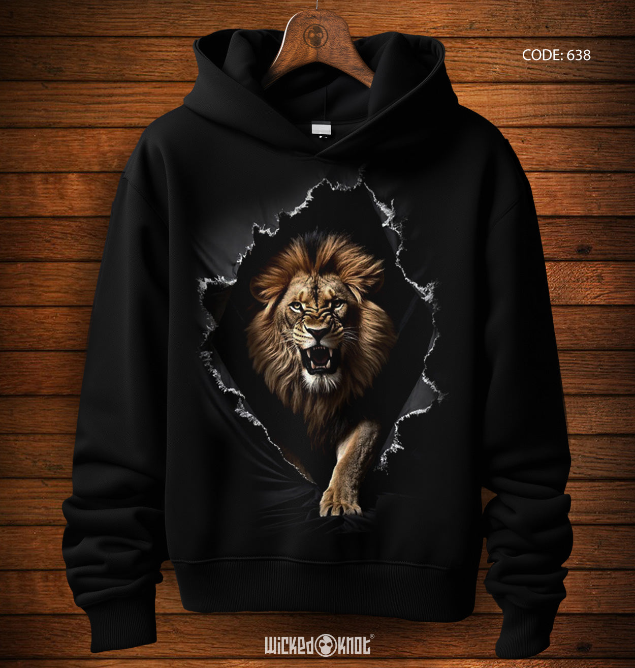 Presence zipper Hoodie - wks638