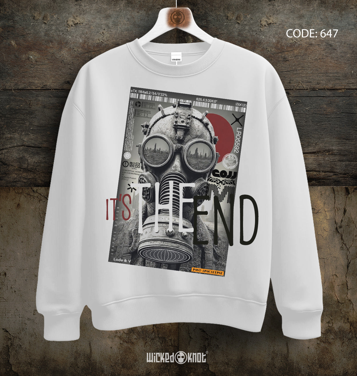 End C Neck Sweatshirt - wks647