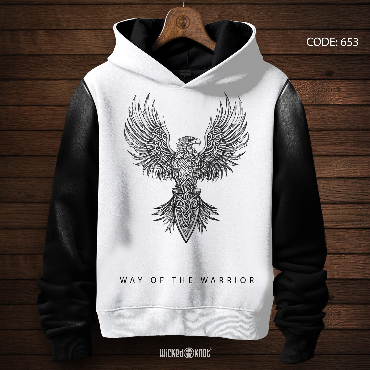 White Way of the Warrior Hoodie - wks653
