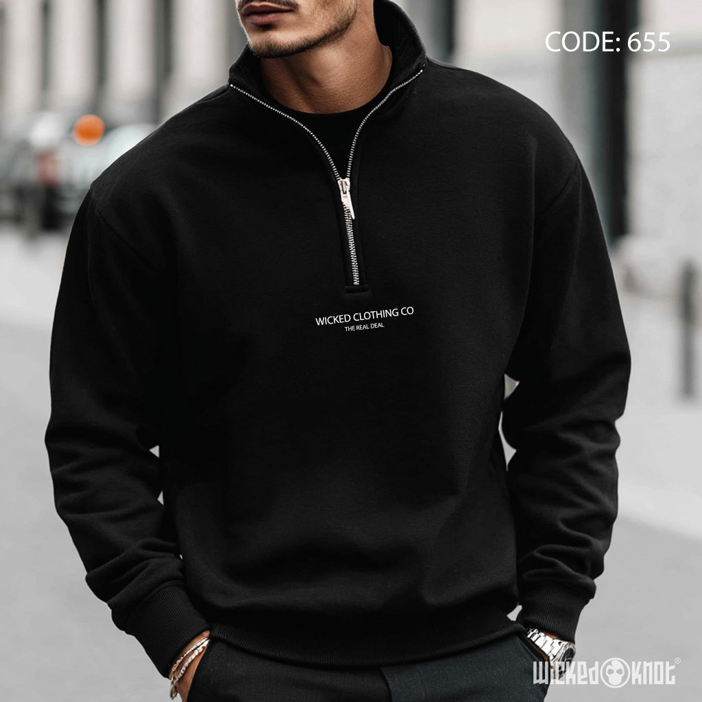 Wicked Quarter Zip Sweatshirt - wks655
