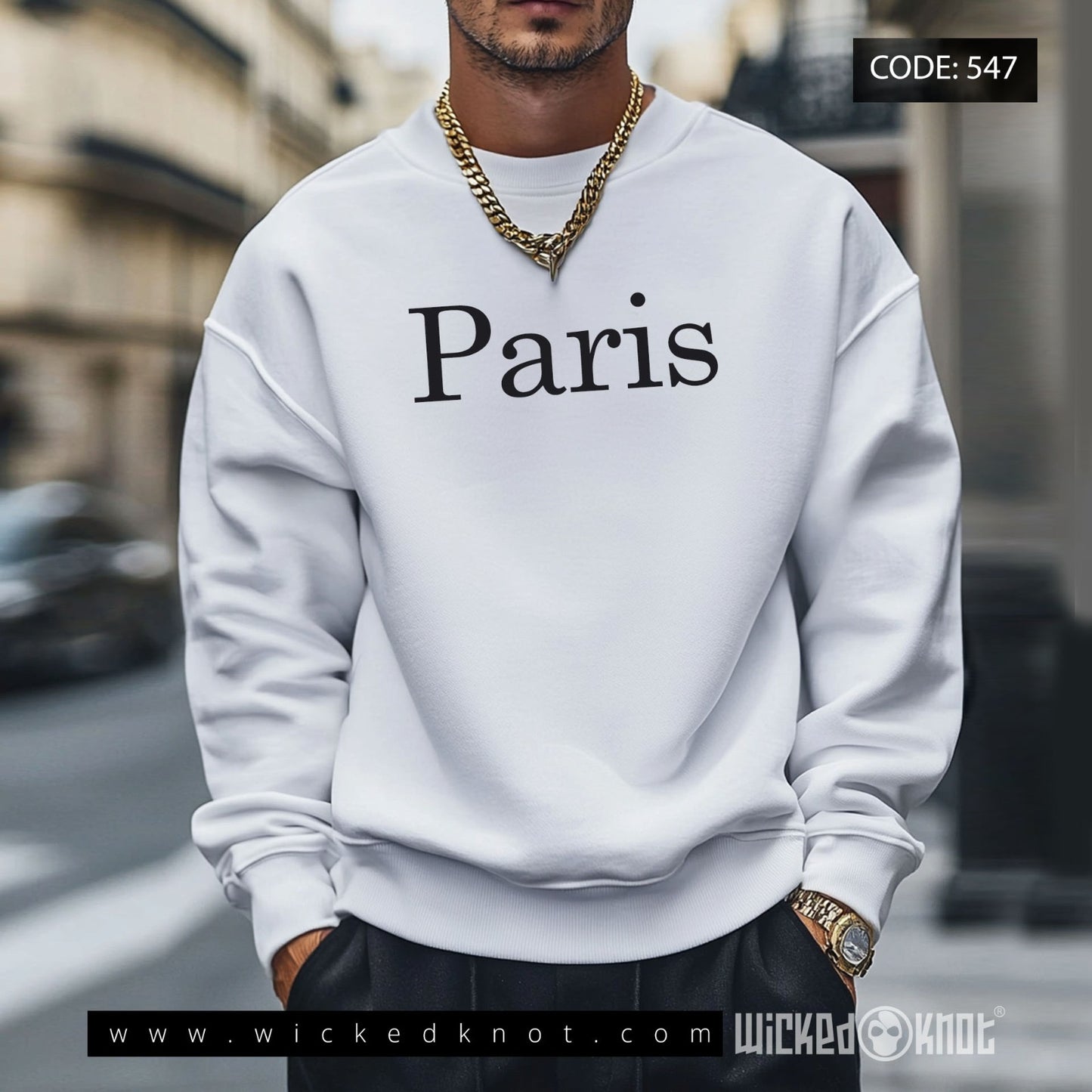 Paris - Sweater - wkb547