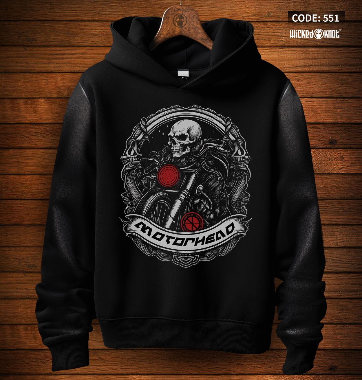 Motorhead - Avant Garde Hoodie -wks551