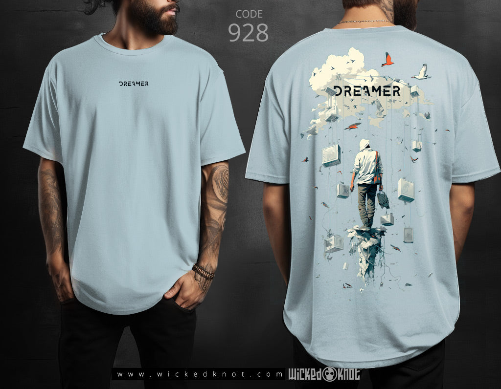 Dreamer - Oversize Tshirt -wks928
