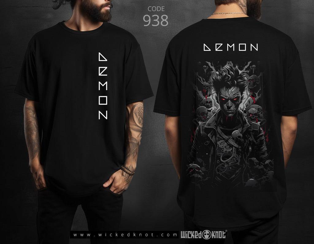 Demon - Oversize Tshirt -wks938