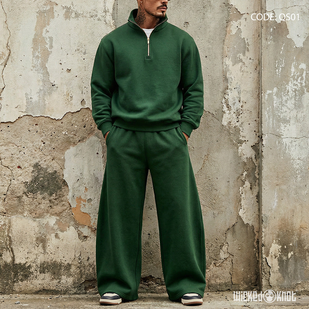 Hunter Green Quarter and Pants - Full Set - QS01
