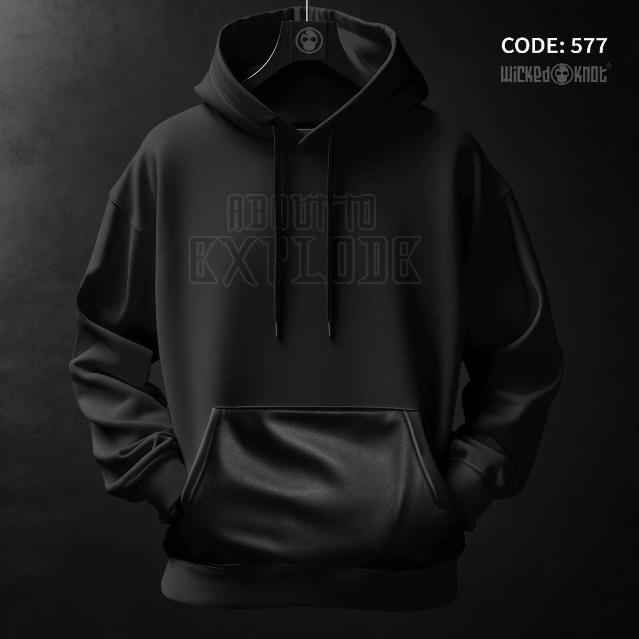 About to Explode - Avant Garde Hoodie -wks577