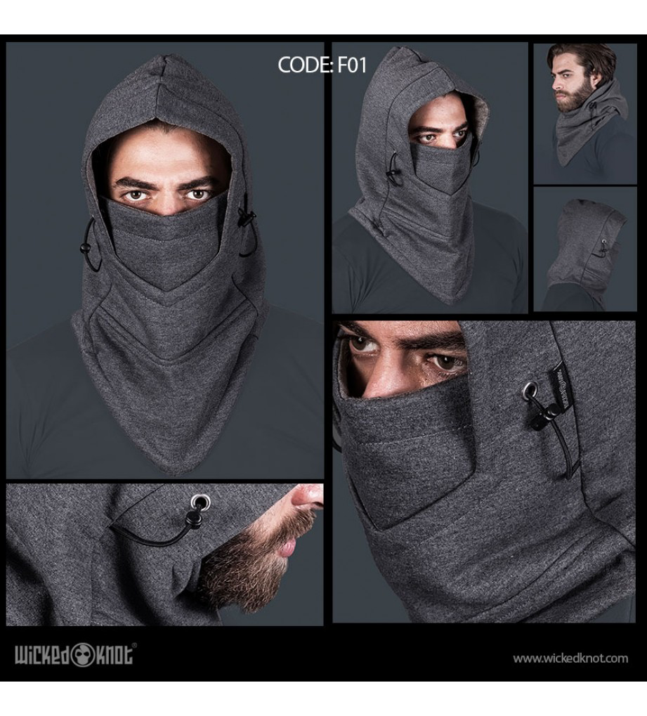 Charcoal Tactical Mask FO1