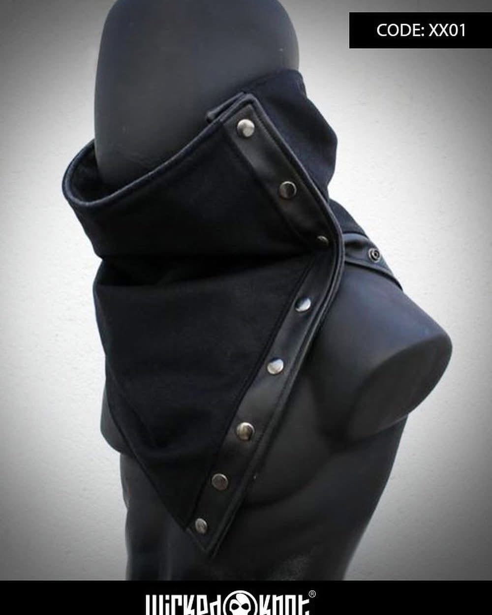 Black Tactical Neck Warmer XX01