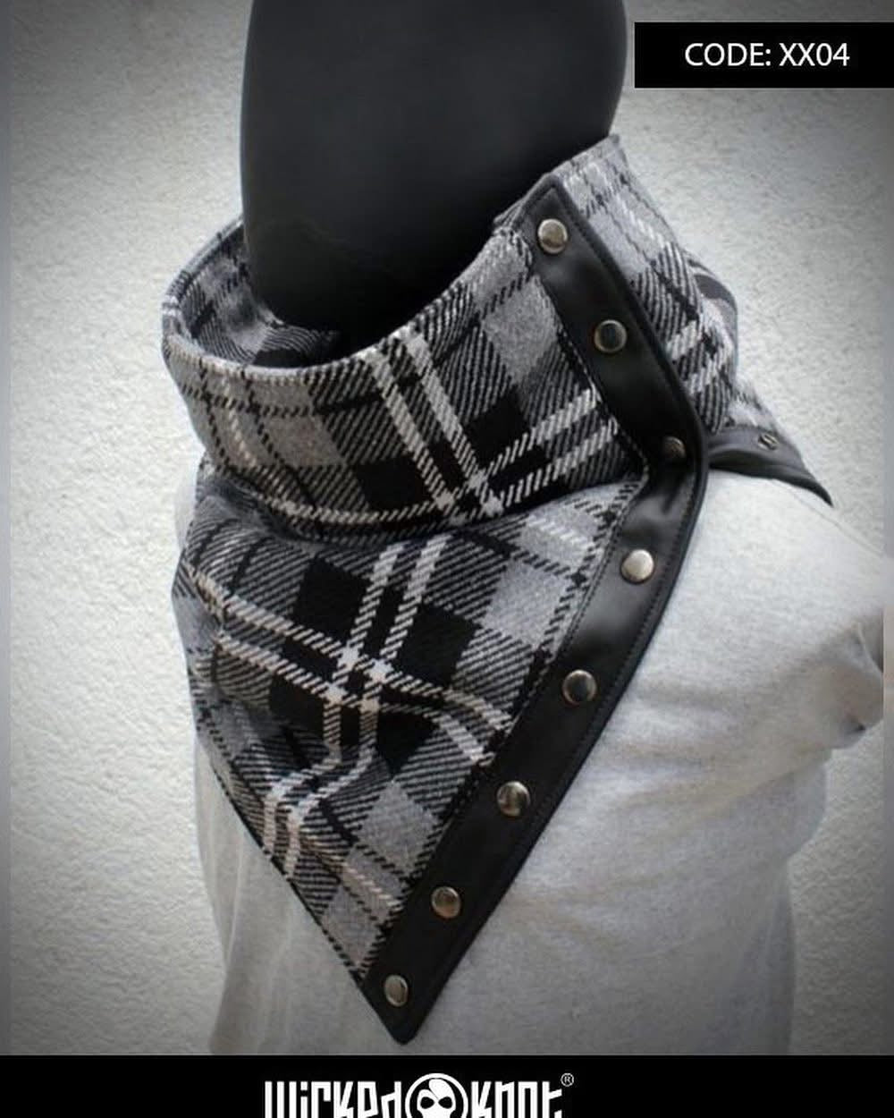Fashionable Checkers Tactical Neck Warmer XX04