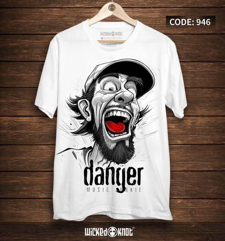 Danger - Tshirt wkb946