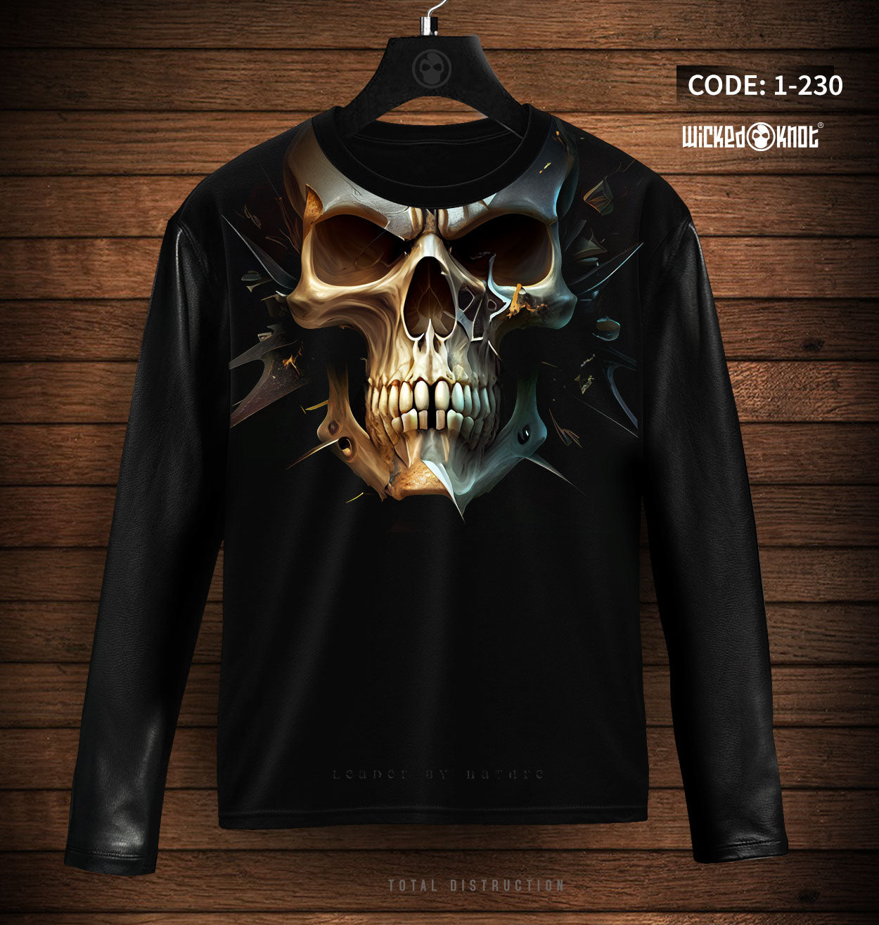 Leader by Nature - Long Sleeve T-Shirt wkb1230