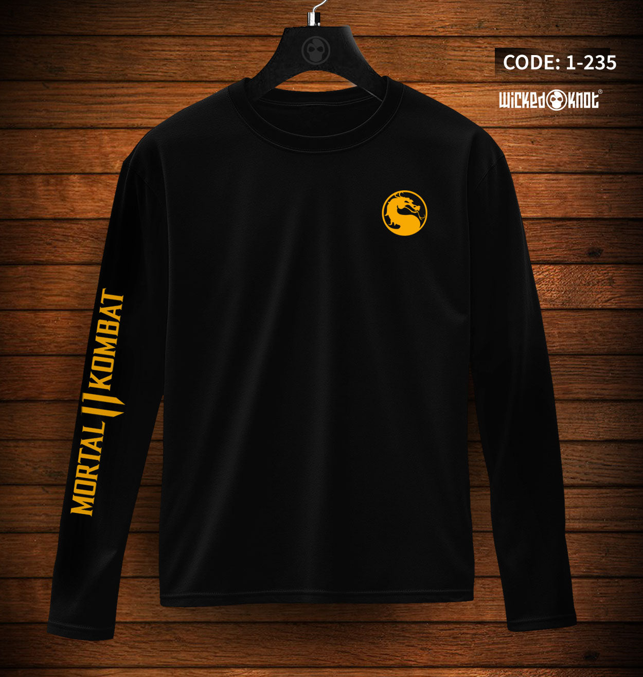 Mortal - Long Sleeve T-Shirt wkb1235