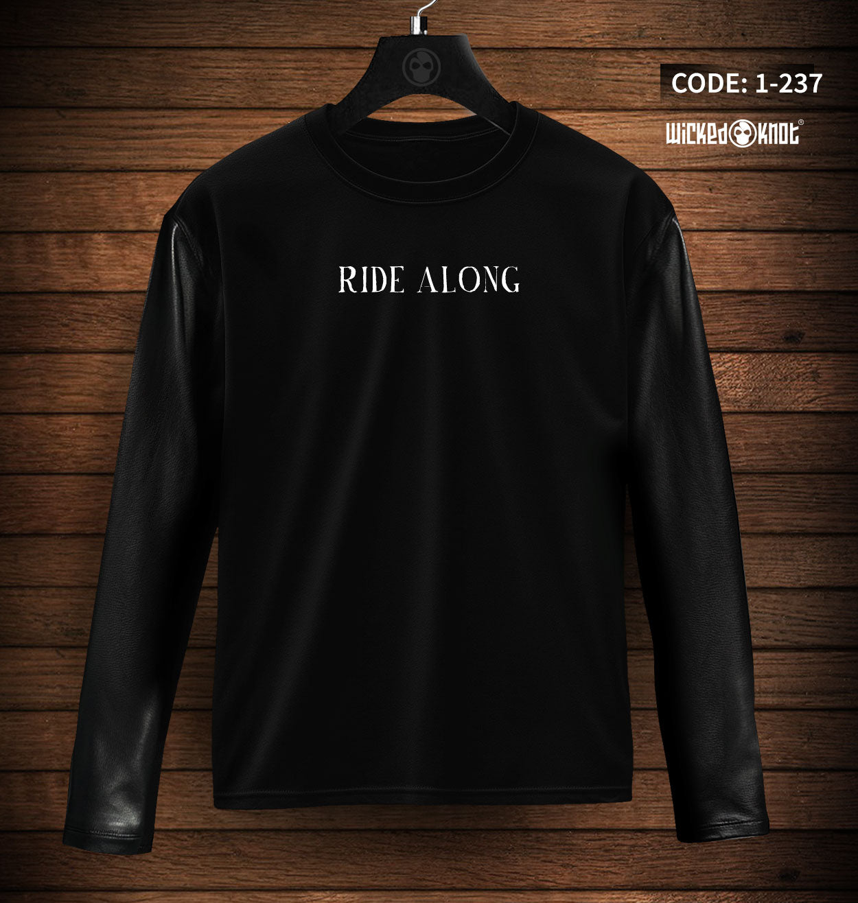Ride Along - Long Sleeve T-Shirt wkb1237
