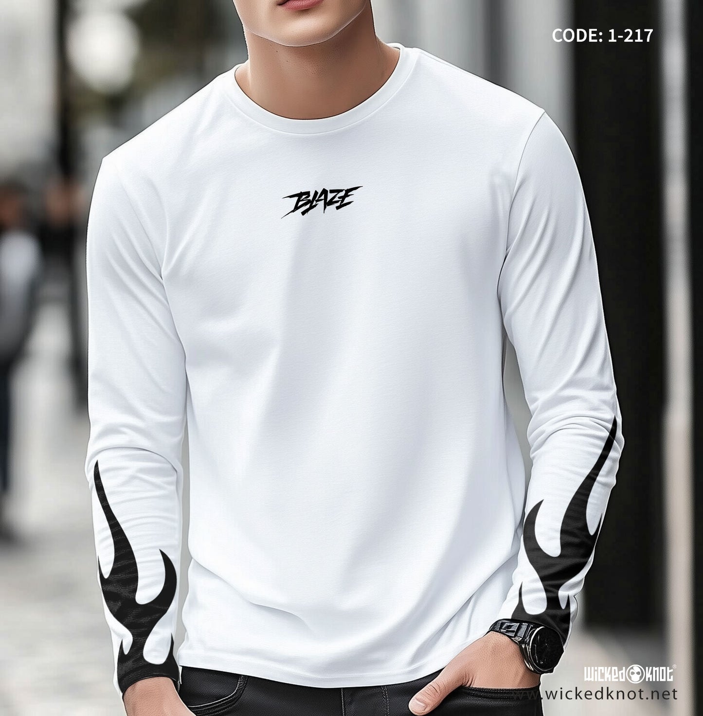 Blaze - Long Sleeve T-Shirt wkb1217