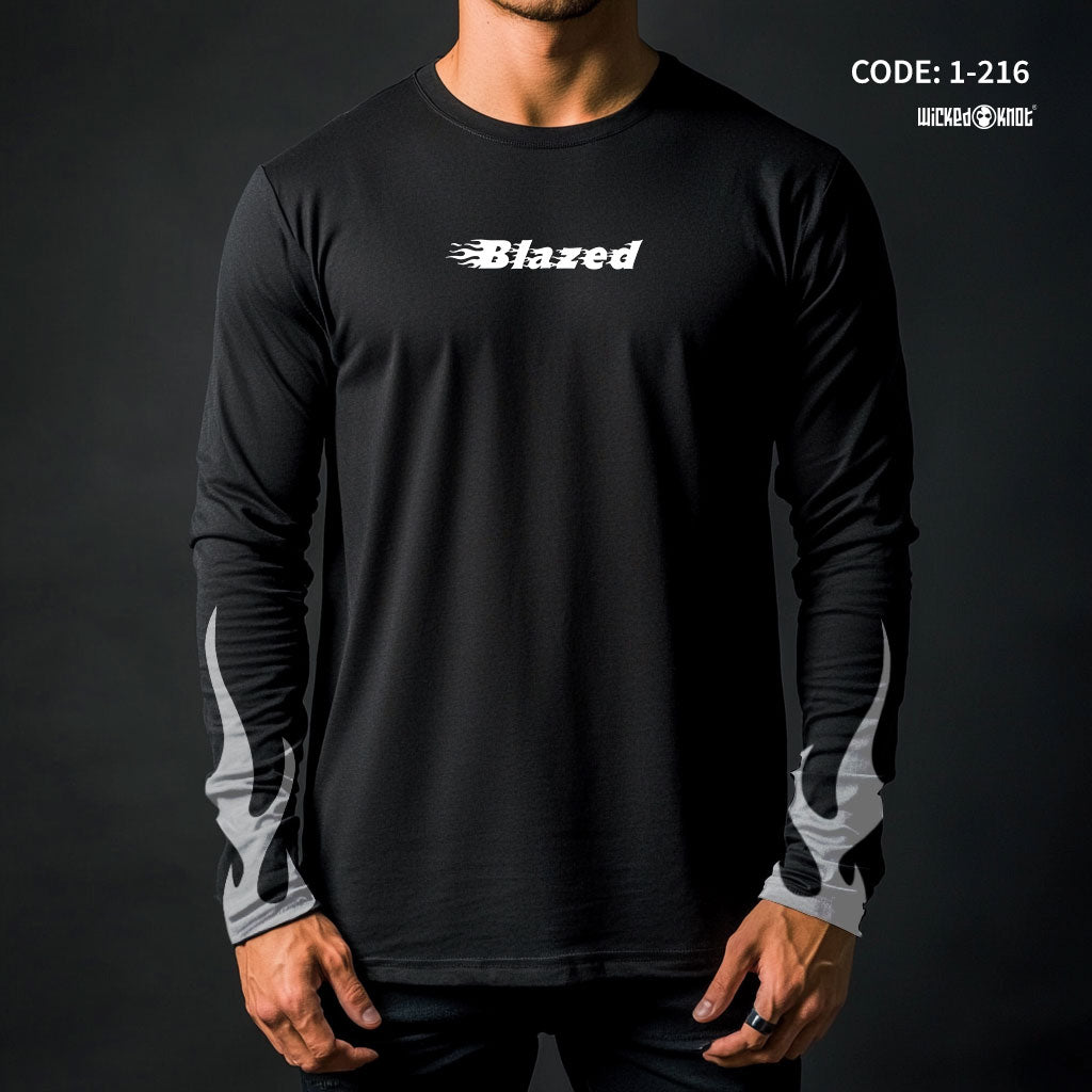 Blazed - Long Sleeve T-Shirt wkb1216