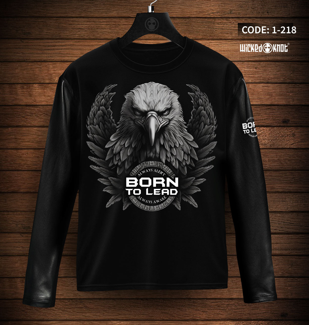 Born to Lead - Long Sleeve T-Shirt wkb1218