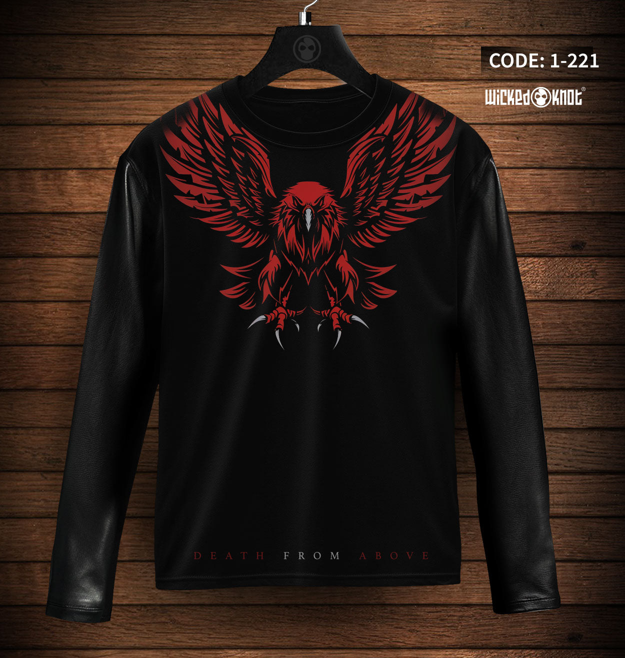 Death from Above - Long Sleeve T-Shirt wkb1221