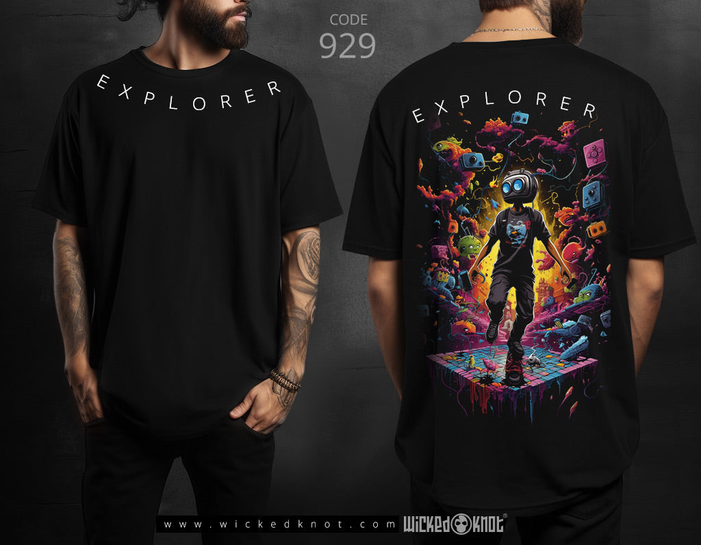 The Explorer - Oversize Tshirt -wks929