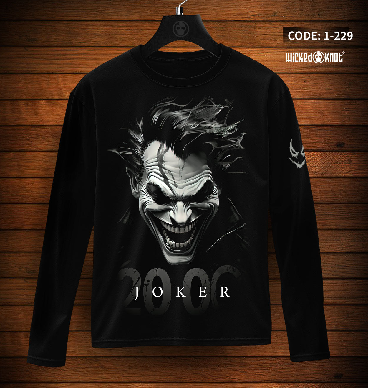 Joker - Long Sleeve T-Shirt wkb1229