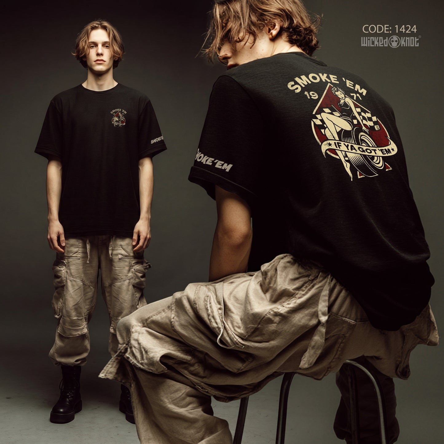 Smoke’em - Oversize Tshirt -wks1424