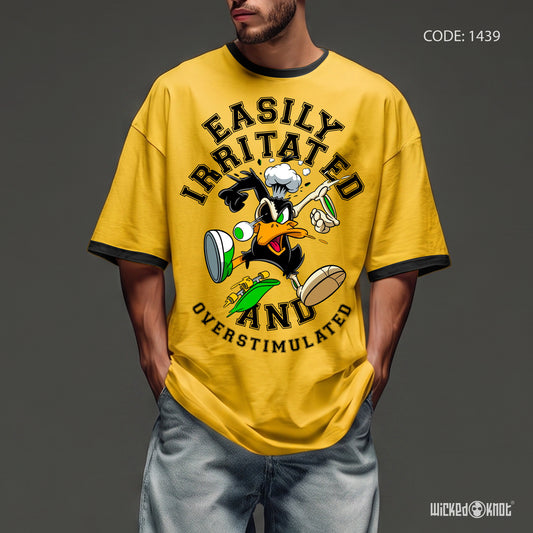 Easily Irritated - Oversize Tshirt -wks1439