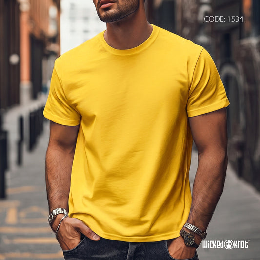 Yellow Basic Tshirt WKB1534