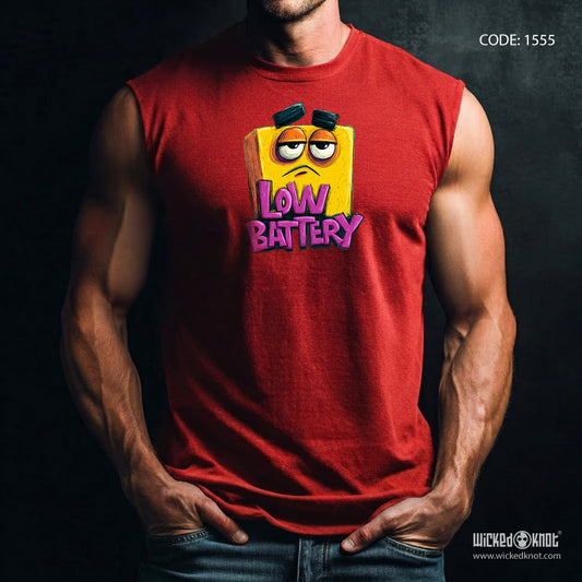 Low Battery - Tank Top - WKB1555