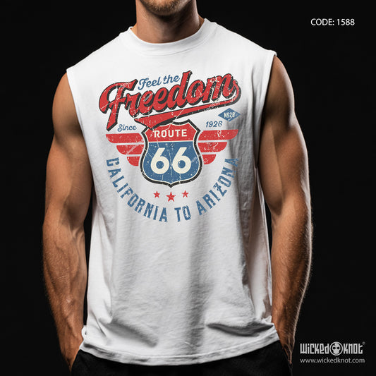 Route 66  - Tank Top - WKB1588