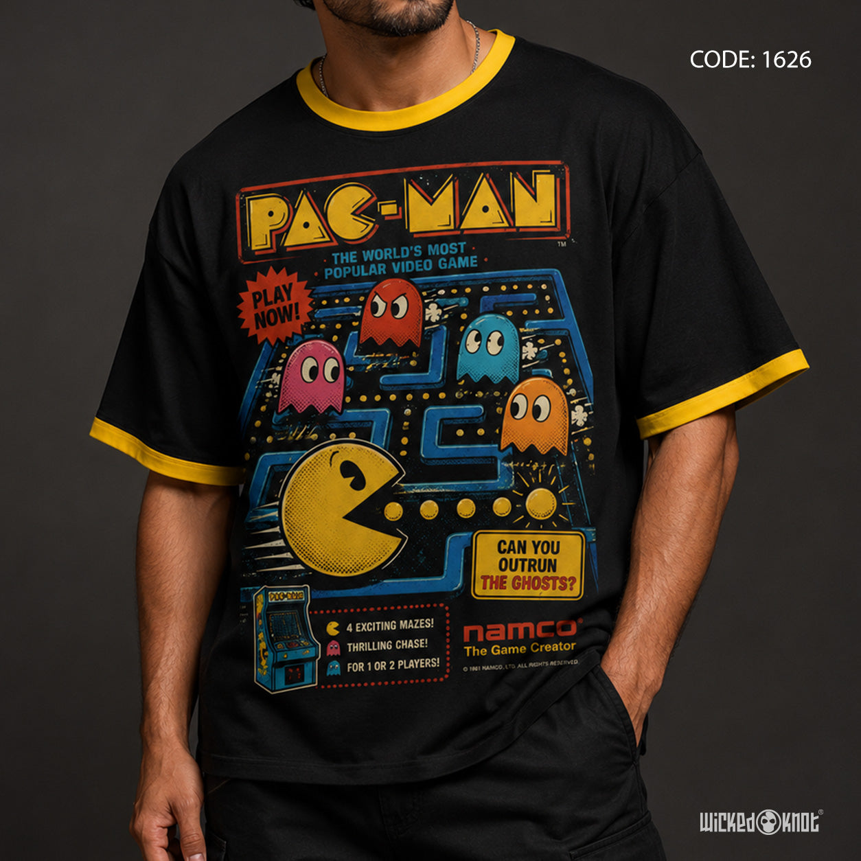 Retro Arcade - Oversize Tshirt -wks1626
