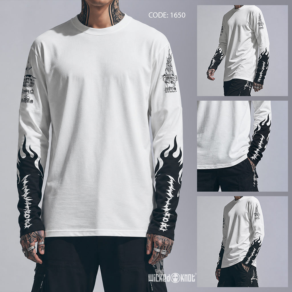 Mortar - Long Sleeve T-Shirt wkb1650