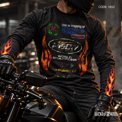 Misery - Long Sleeve T-Shirt wkb1652