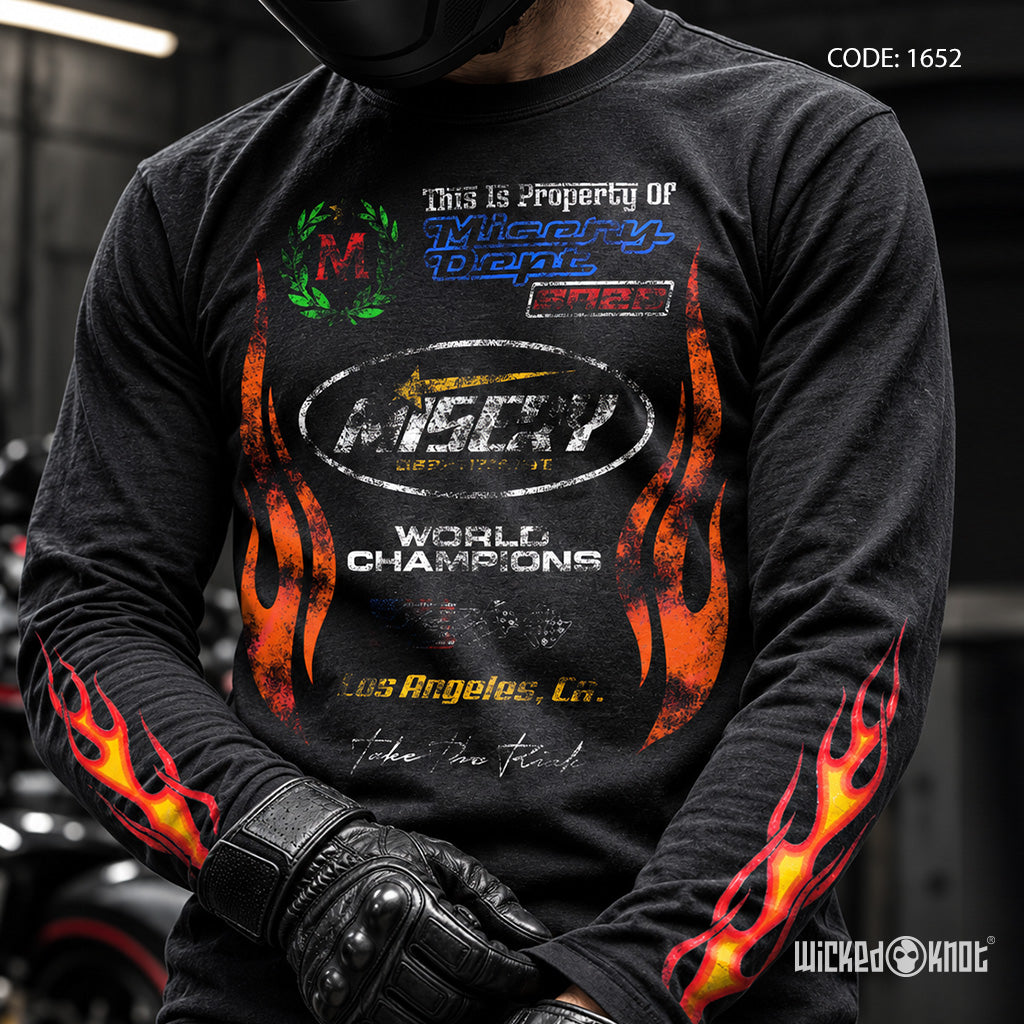 Misery - Long Sleeve T-Shirt wkb1652