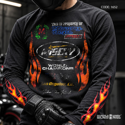 Misery - Long Sleeve T-Shirt wkb1652