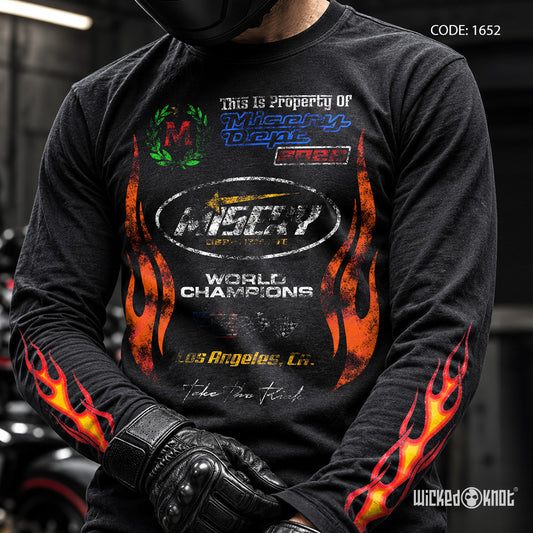 Misery - Long Sleeve T-Shirt wkb1652