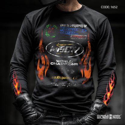 Misery - Long Sleeve T-Shirt wkb1652
