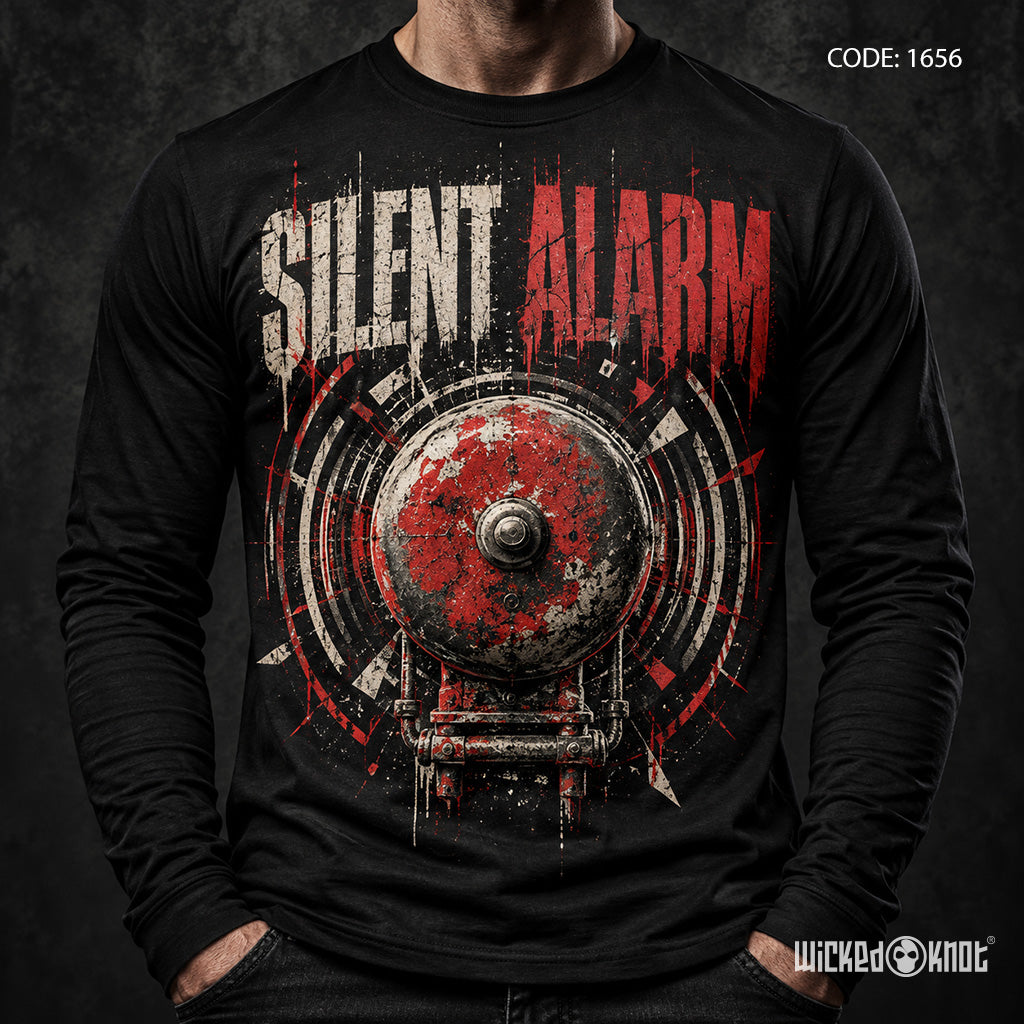 Silent Alarm - Long Sleeve T-Shirt wkb1656