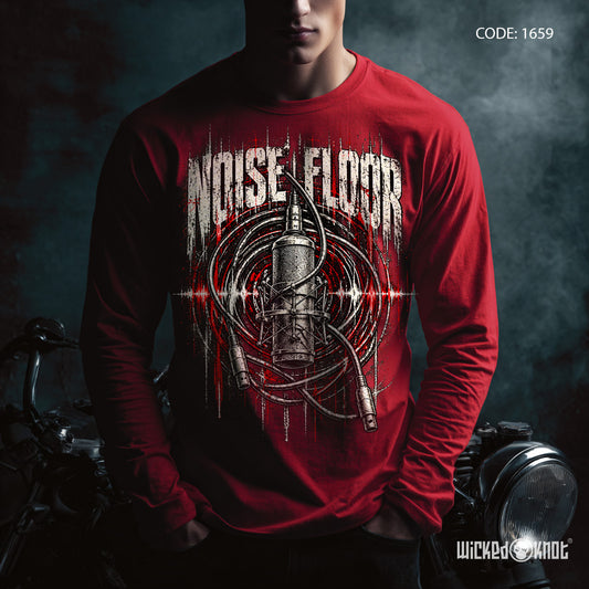 Noise Floor - Long Sleeve T-Shirt wkb1659