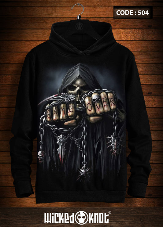 Game Over - Hoodie -wks504