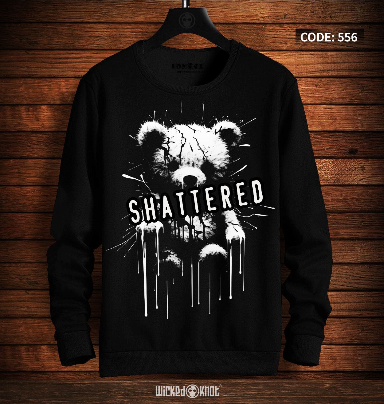 Shattered - Hoodie -wks556