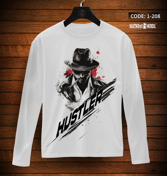 Hustler- Long Sleeve T-Shirt wkb1208