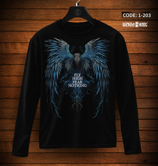 Fly High - Long Sleeve T-Shirt wkb1203